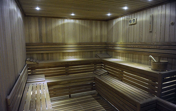 Finska sauna izrađena po meri u hotelu Kraljevi Čardaci